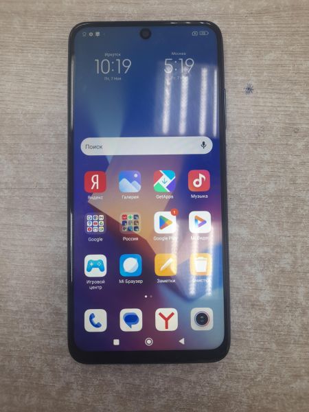 Купить Xiaomi Redmi Note 10S 6/128GB (M2101K7BNY) Duos в Иркутск за 4900 руб.