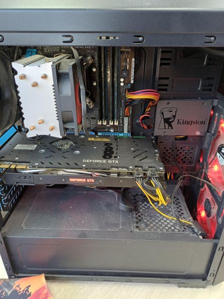 системный блок Сборка i7-3770, GTX 1080 8GB, 16GB RAM, HDD 1000GB + SSD 120GB в Иркутск