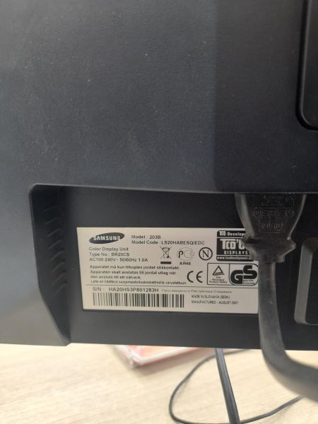 Купить Samsung SyncMaster 203B в Иркутск за 1200 руб.