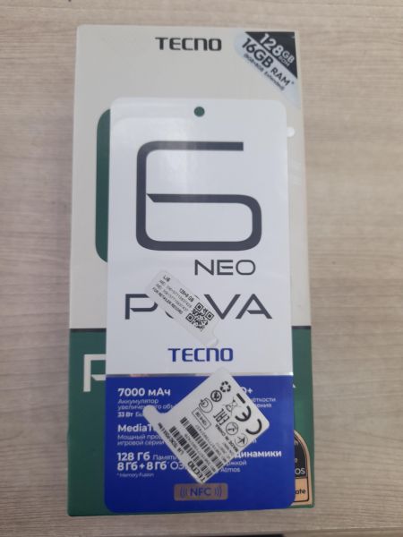 Купить TECNO Pova 6 Neo 8/128GB (LI6) Duos в Иркутск за 4300 руб.