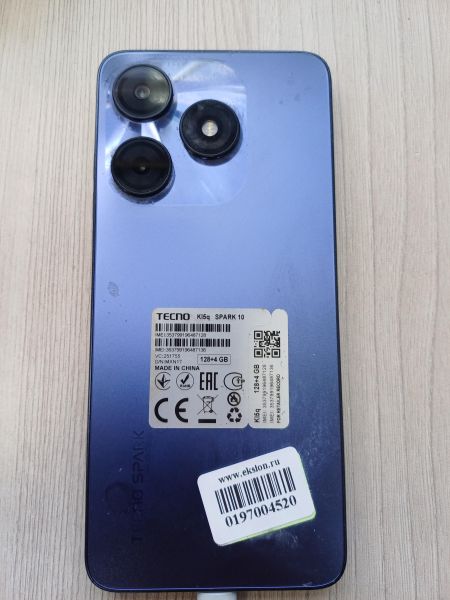 Купить TECNO Spark 10 4/128GB (KI5q) Duos в Иркутск за 4100 руб.