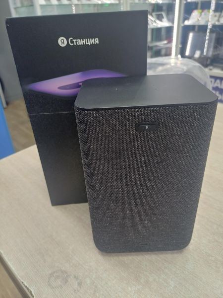 умная колонка Яндекс Станция 2 (YNDX-00051/B) с СЗУ в Иркутск