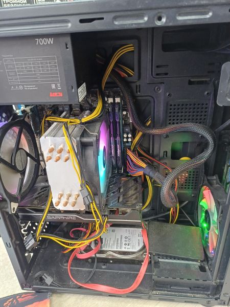 системный блок Сборка i7-3770K, RX 570, RAM 16GB, SSD 256GB в Иркутск
