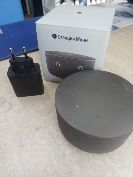умная колонка Яндекс Станция Мини 3 (YNDX-00027) с СЗУ в Иркутск