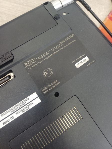 ноутбук Sony VAIO PCG-5S4P в Иркутск