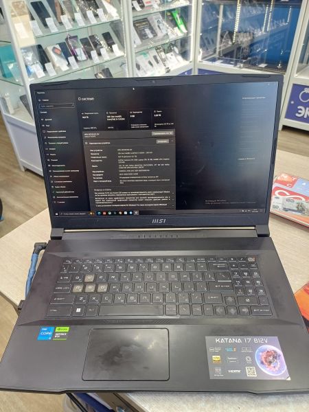 ноутбук MSI Katana B12VFK-463XRU (SSD 2TB+512GB) в Иркутск