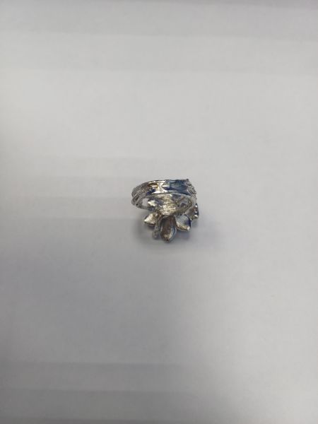 серебряное кольцо Кольцо серебро 925 9,10g, вес изделия 9.23g, размер 18.5, 01 камень в Иркутск