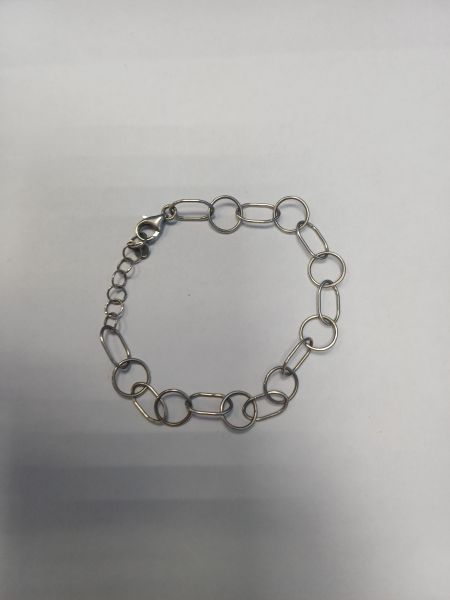 серебряный браслет Браслет серебро 925 4,41g, вес изделия 4.41g, длина 17 см в Иркутск