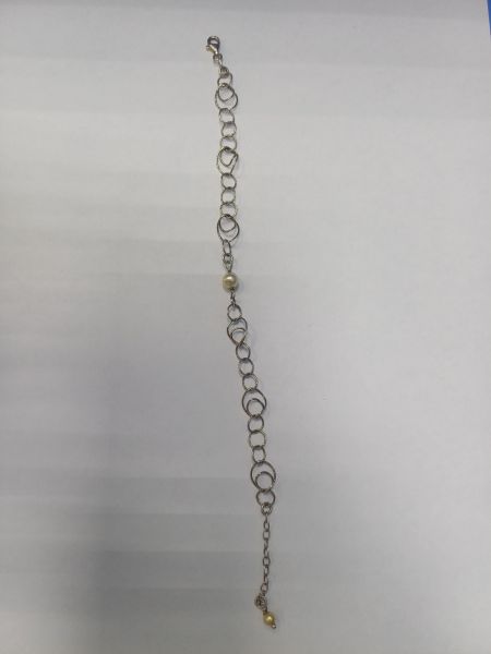 серебряный браслет Браслет серебро 925 3,00g, вес изделия 3.86g, длина 15 см в Иркутск