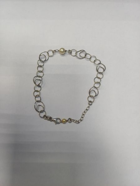 серебряный браслет Браслет серебро 925 3,00g, вес изделия 3.86g, длина 15 см в Иркутск