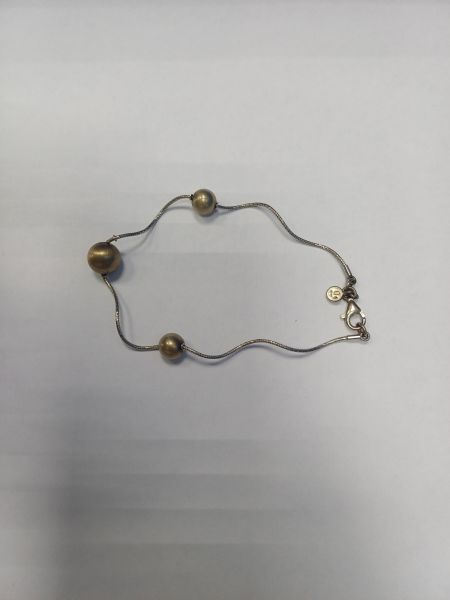 серебряный браслет Браслет серебро 925 2,73g, вес изделия 5.73g, длина 15 см в Иркутск