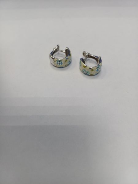 серебряные серьги Серьги серебро 925 3,00g, вес изделия 6g в Иркутск