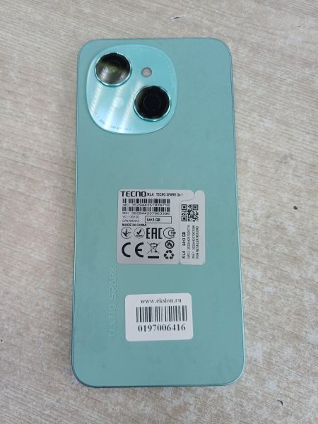 сотовый телефон TECNO Spark Go 1 3/64GB (KL4) Duos в Иркутск