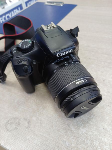 фотоаппарат Canon EOS 1100D (DS126291) Kit с СЗУ в Иркутск