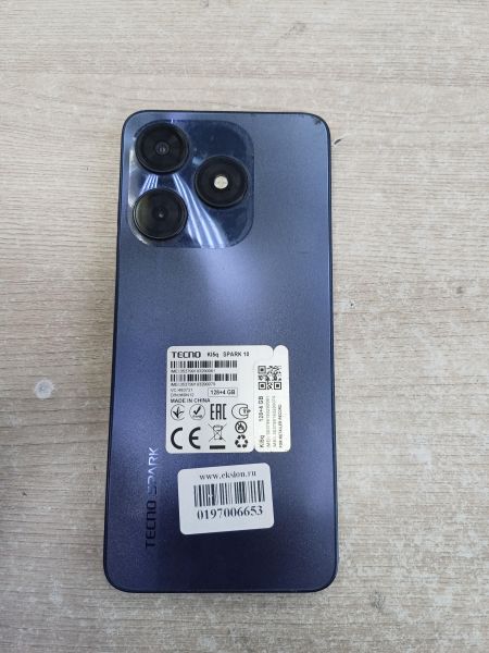 сотовый телефон TECNO Spark 10 4/128GB (KI5q) Duos в Иркутск