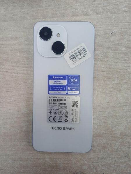 сотовый телефон TECNO Spark 40C 8/128GB (KM4k) Duos в Иркутск