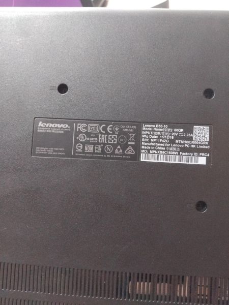 Купить Lenovo IdeaPad B50-10 80QR004GRK в Иркутск за 4400 руб.