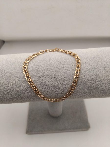 Купить Браслет золото 585 1,63g, вес изделия 1.73g, длина 16 см в Иркутск за 9400 руб.