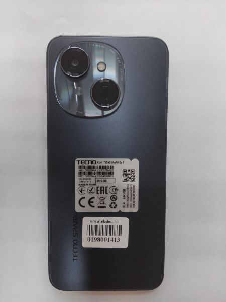 Купить TECNO Spark Go 1 3/64GB (KL4) Duos в Иркутск за 4300 руб.