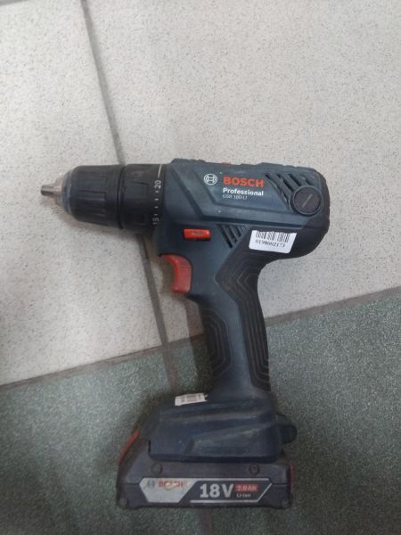 шуруповёрт аккумуляторный Bosch GSR 180-LI (1900 об/мин) с СЗУ в Иркутск