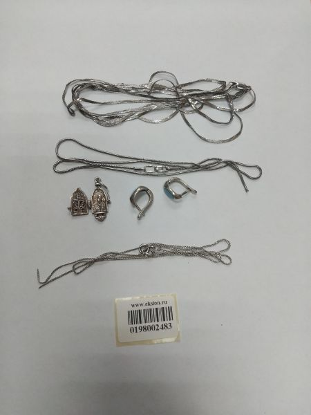 Купить Лом или горсть серебро 925 15,28g, вес изделия 17.55g в Иркутск за 1250 руб.