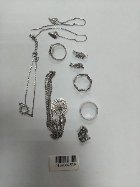 Купить Лом или горсть серебро 925 15,59g, вес изделия 17.59g в Иркутск за 1250 руб.