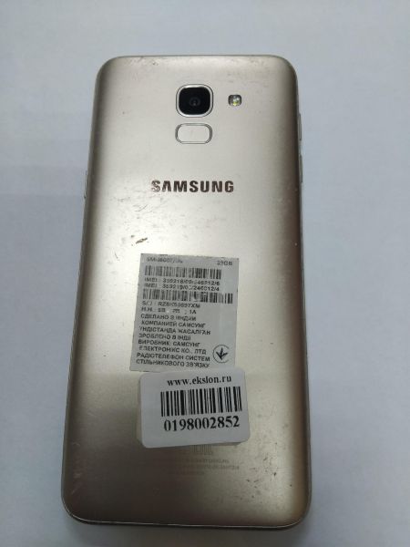 Купить Samsung Galaxy J6 2018 3/32GB (J600F) Duos в Иркутск за 2700 руб.