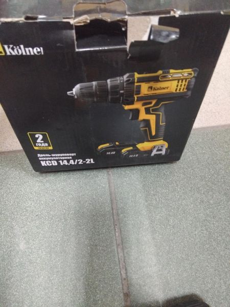 Купить Kolner KCD 14.4/2-2L с СЗУ в Иркутск за 1400 руб.