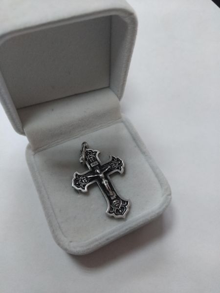 Купить Крест серебро 925 3,84g, вес изделия 3.84g в Иркутск за 950 руб.