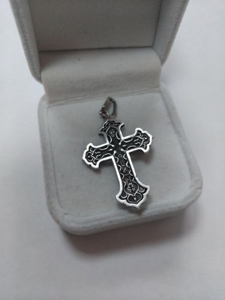 Купить Крест серебро 925 3,84g, вес изделия 3.84g в Иркутск за 950 руб.