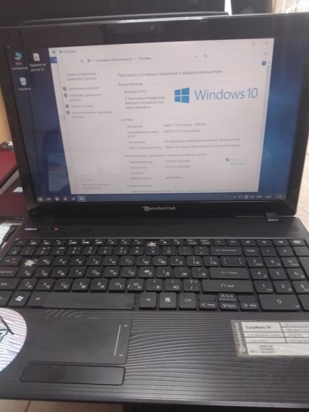 ноутбук PackardBell TK11-BZ-099RU (8/120GB) в Иркутск