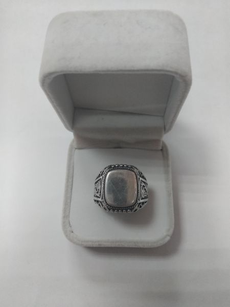 серебряное кольцо Кольцо серебро 925 9,65g, вес изделия 9.65g, размер 21 в Иркутск