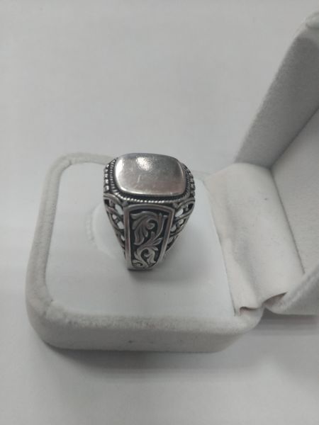 серебряное кольцо Кольцо серебро 925 9,65g, вес изделия 9.65g, размер 21 в Иркутск