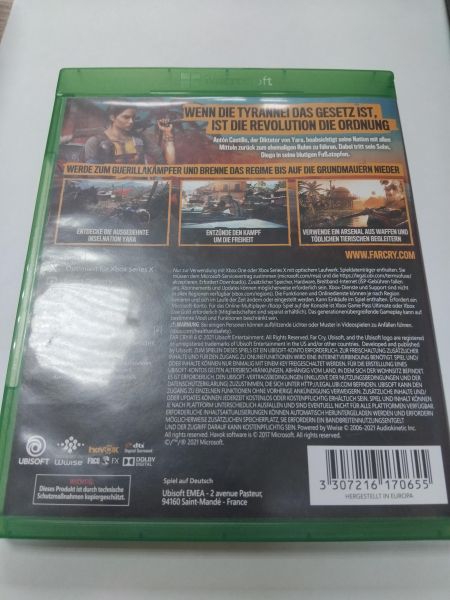 видеоигра Far Cry 6 (Xbox One/X) в Иркутск