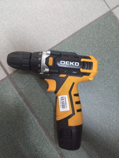 шуруповёрт аккумуляторный DEKO Banger 12V с СЗУ в Иркутск