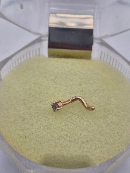 золотой пирсинг Пирсинг золото 585 0,19g, вес изделия 0.2g в Иркутск