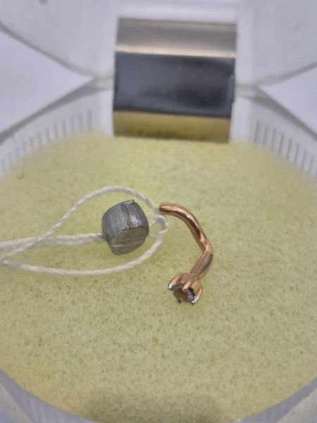 золотой пирсинг Пирсинг золото 585 0,19g, вес изделия 0.2g в Иркутск