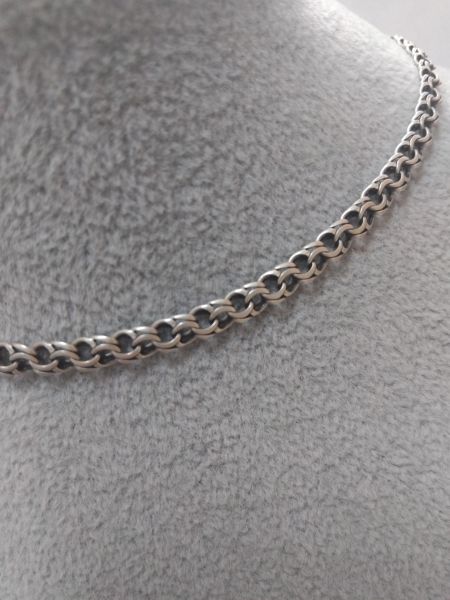 серебряная цепь Цепь серебро 925 24,42g, вес изделия 24.52g, длина 70 см, 00 нет камней в Иркутск