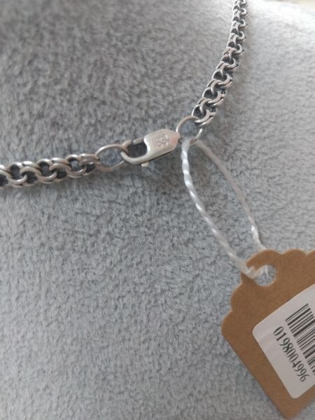 серебряная цепь Цепь серебро 925 24,42g, вес изделия 24.52g, длина 70 см, 00 нет камней в Иркутск