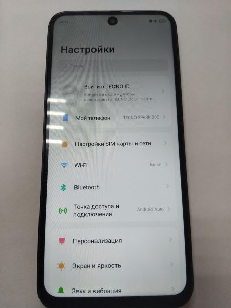 сотовый телефон TECNO Spark 30C 8/256GB (KL5n) Duos в Иркутск