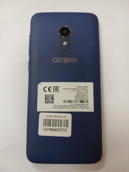 сотовый телефон Alcatel 5059D 1X  Duos в Иркутск