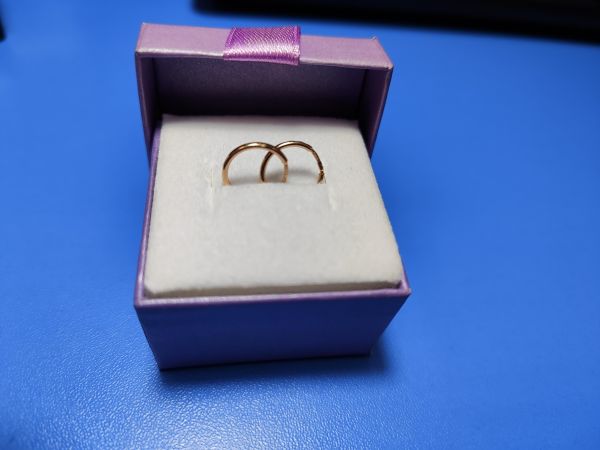 Купить Серьги золото 585 0,48g, вес изделия 0.48g в Иркутск за 2450 руб.