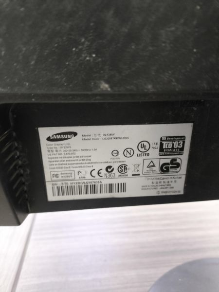Купить Samsung SyncMaster 2243BW в Ангарск за 1250 руб.