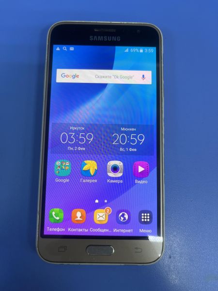 Купить Samsung Galaxy J3 2016 (J320F) Duos в Ангарск за 1200 руб.