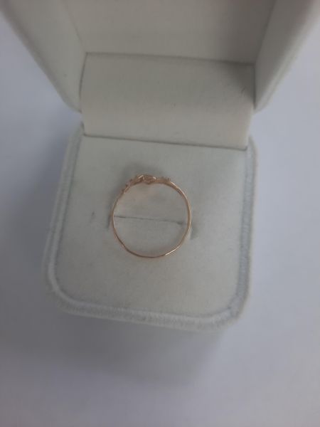 Купить Кольцо золото 585 0,58g, вес изделия 0.58g, размер 17.5 в Ангарск за 3100 руб.