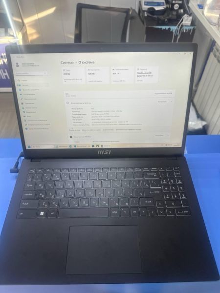 Купить MSI MS-15H1 (i3-1215U/IUHD/8GB RAM/SSD 256 GB) в Ангарск за 17300 руб.