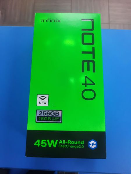 Купить Infinix Note 40 8/256GB (X6853) Duos в Ангарск за 12600 руб.