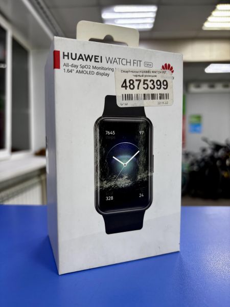 Купить Huawei Watch Fit (TIA-B09) с СЗУ в Ангарск за 1000 руб.