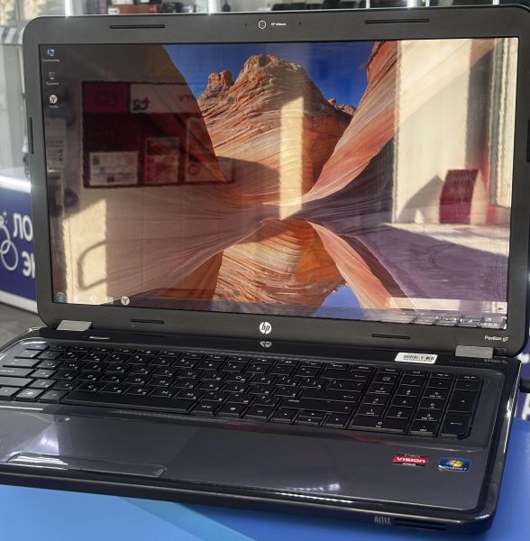 Купить HP Pavilion g7-1001er LM659EA (A6-3420M, RAM 8GB) в Ангарск за 5800 руб.