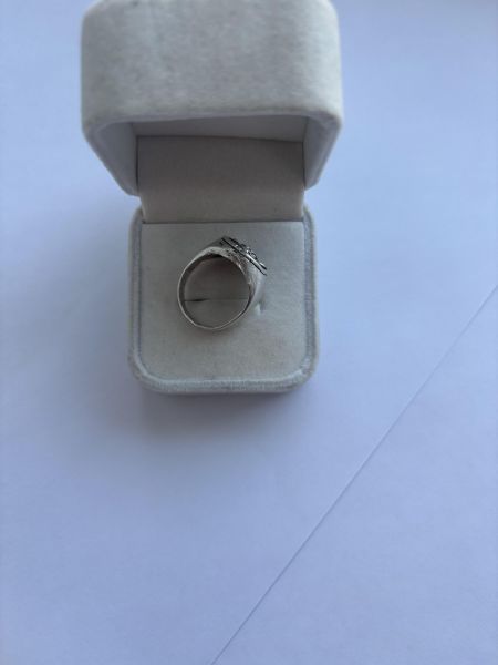 Купить Кольцо серебро 925 5,31g, вес изделия 5.31g, размер 17.5 в Ангарск за 1000 руб.